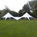 2 Starshade Pro Event Tents Connected side view