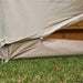 3m bell tent australia Sibley 300 Ultimate 'bathtub' floor to wall zipper