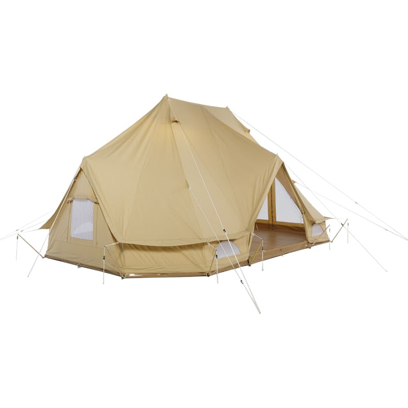 5 person tent Sibley 600 Twin Pro White Background side view