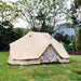 5 person tent Sibley 600 Twin Pro front view showing mesh door