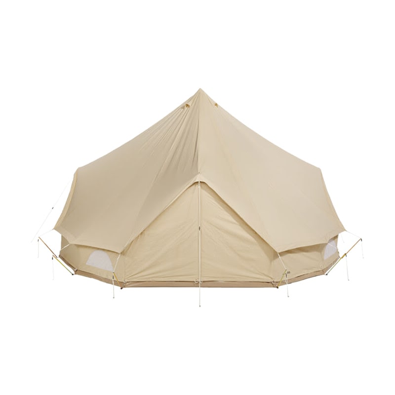 8 people tent Sibley 700 Protech Quad Door White Background front view doors closed