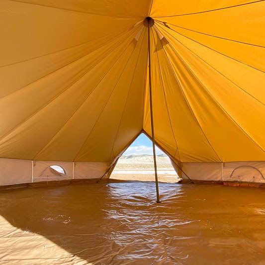 8 person tent Sibley 700 Protech Double Door interior view