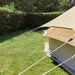 Bell Tent Protector Cover guy ropes from the side