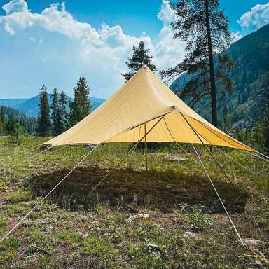 Bell Tent Protector Cover setup free standing