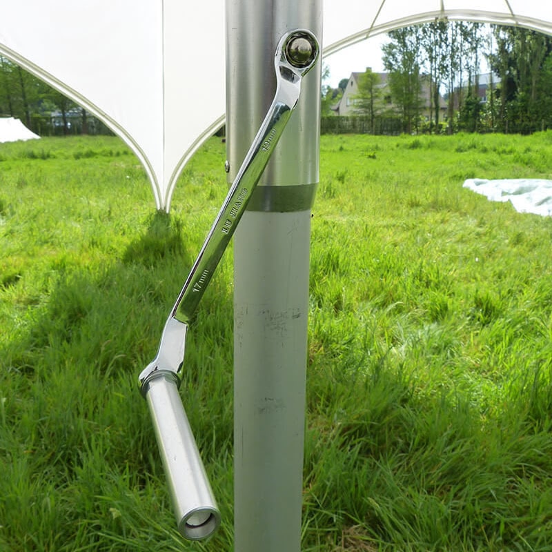 CanvasCamp Starshade 1300 Pro Tent centre pole crank