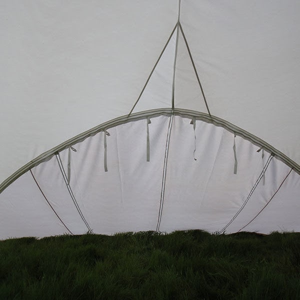 Starshade 1300 Pro Event Tent side panel white interior view