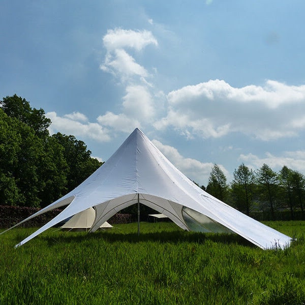 Starshade 1700 Pro Event Tent clear and white side panels