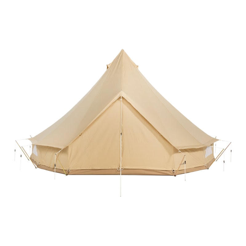 four person tent Sibley 500 Protech White Background front view doors closed