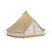 four person tent Sibley 500 Protech White Background side view doors and sides open with mesh down