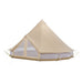 six person tent Sibley 600 Ultimate White Background side view doors and sidewalls open mesh down