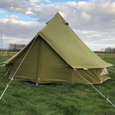 three person tent - CanvasCamp Sibley 450 Protech  Green